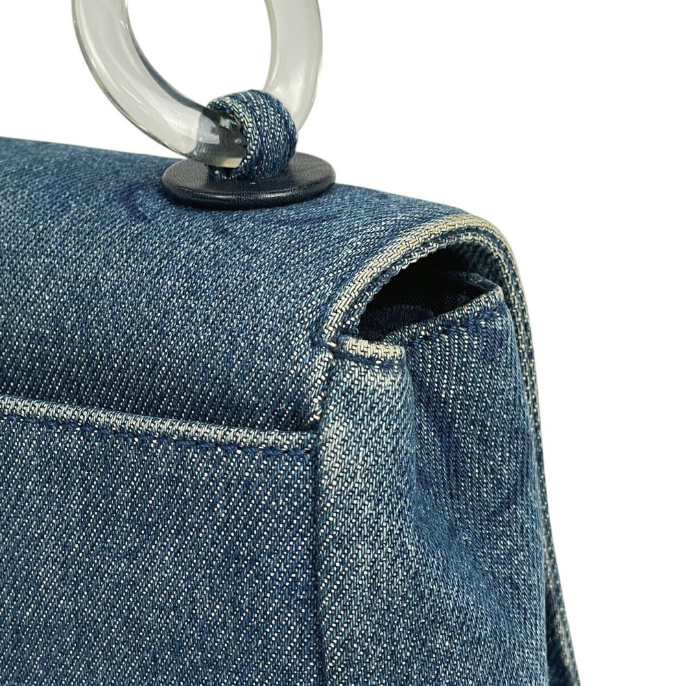 Chanel Coco Mark Shoulder Bag denim blue - Picture 7 of 10